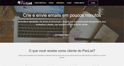 Desktop Screenshot of peclist.com